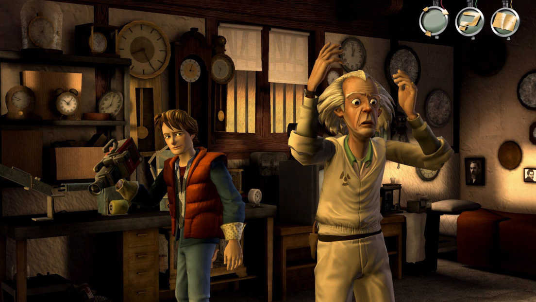 Back to the Future: The Game screenshot 1