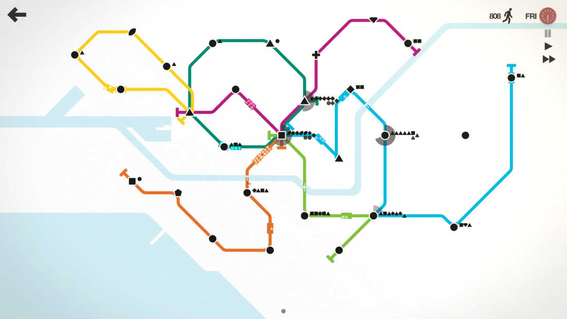 Mini Metro screenshot 2