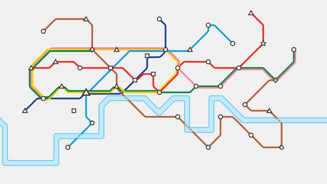 Mini Metro screenshot 1